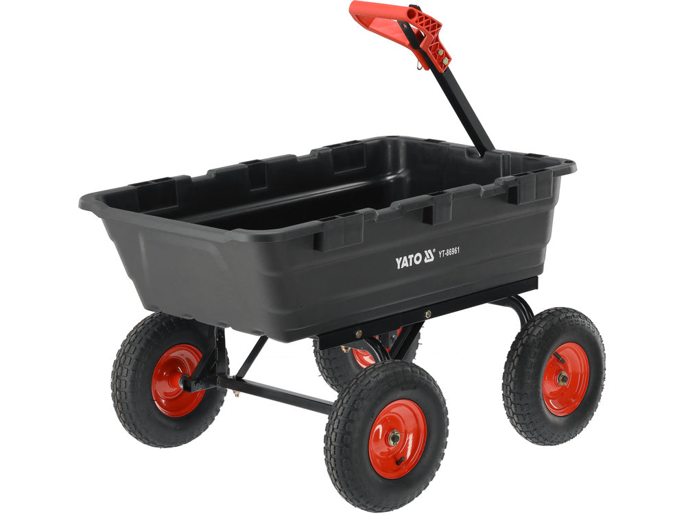 Садовая тележка с самосвальным кузовом XXL 550 кг, 13" колёса