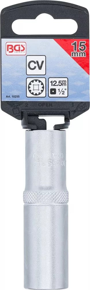 Galvutė daugiafunkcinė ilga | 12.5 mm (1/2") | 15 mm (10255)