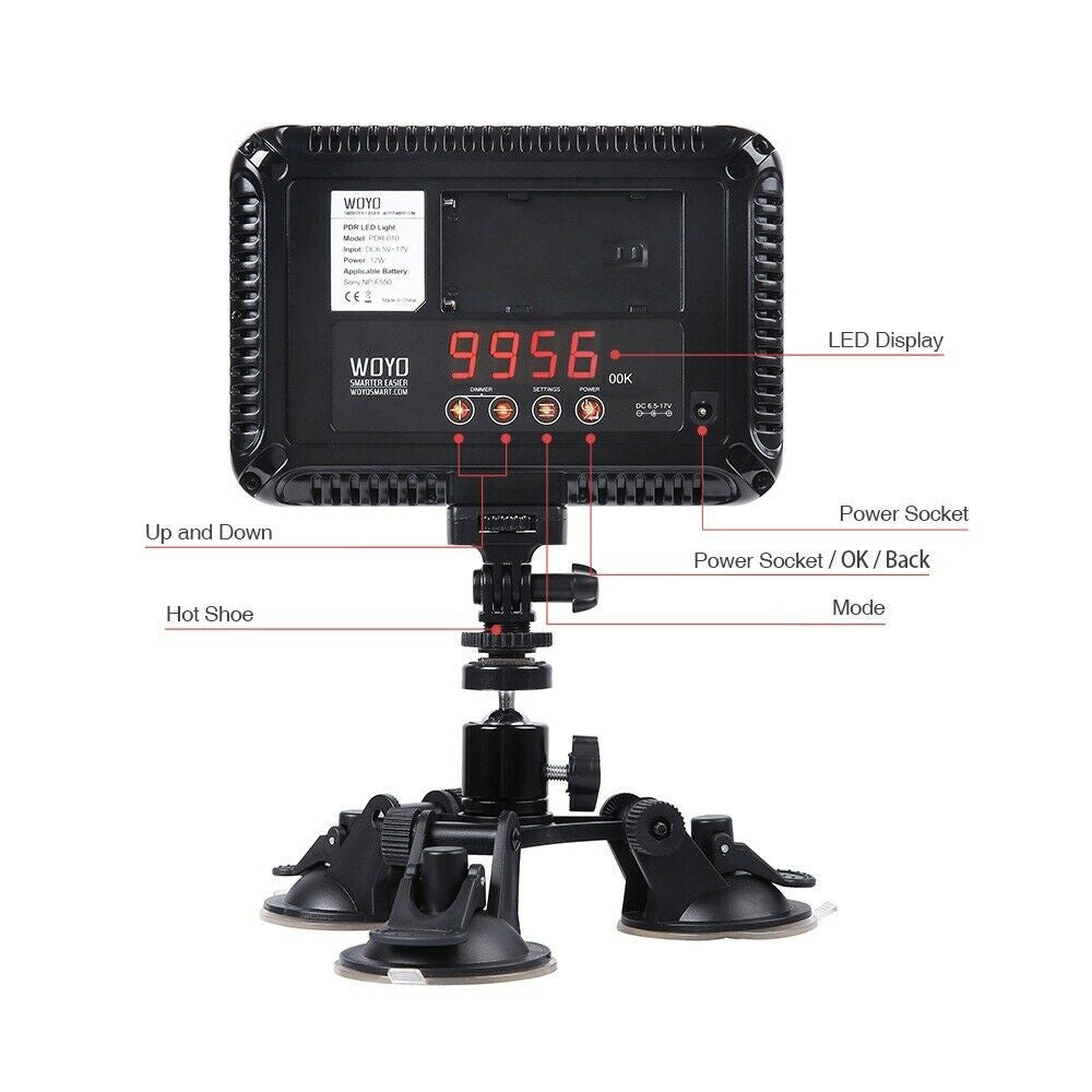 PDR PLATE FOR ADVANCED REPAIR / REFLECTOR | SUCTION CUPS | WITH LIGHTING (VPRP-1)