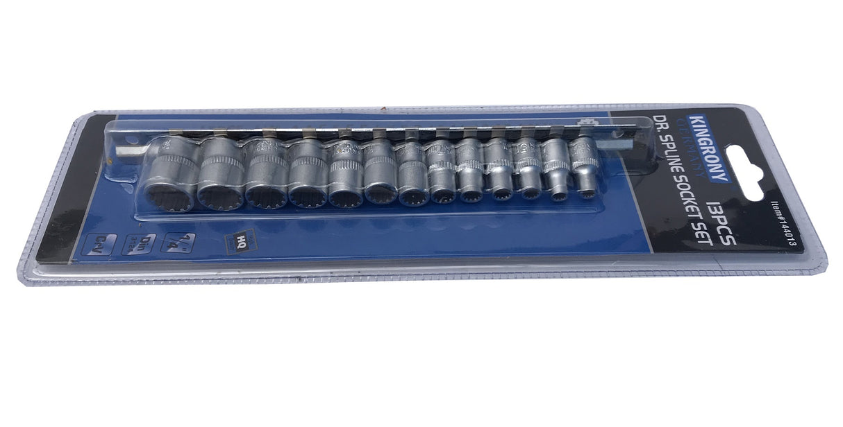 Galvučių rinkinys | Daugiafunkcinės | 6.3 mm (1/4") | 4-14 mm | 13 vnt. (KR144013)