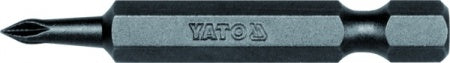 Antgalis kryžminis 1/4"x50MM, dydis PH0, S2 50 vnt (YT-7846)