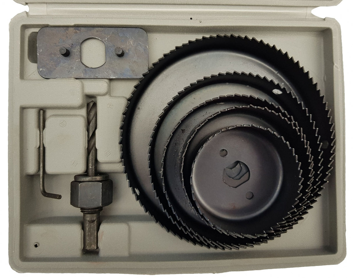 Grąžtų karūnų rinkinys | 64-127 mm | 8 vnt. (ES22300)