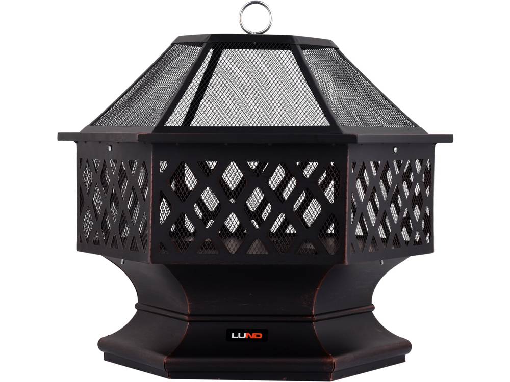 DECORATIVE STEEL FIRE PIT 70*60*63CM (99913)