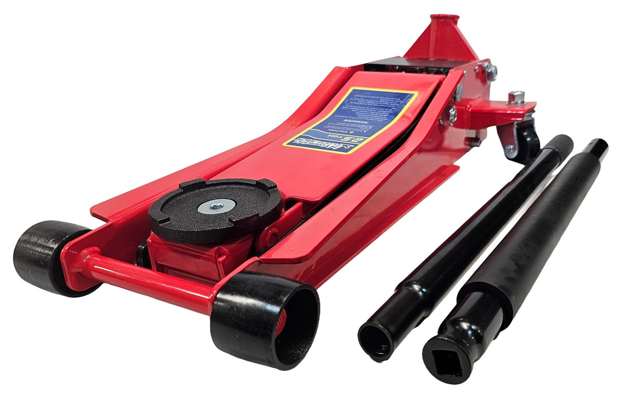 JACK ON WHEELS | HYDRAULIC | LOW PROFILE / DOUBLE PISTON | 75-500 MM | 2.5 T. (LFJ35-A)
