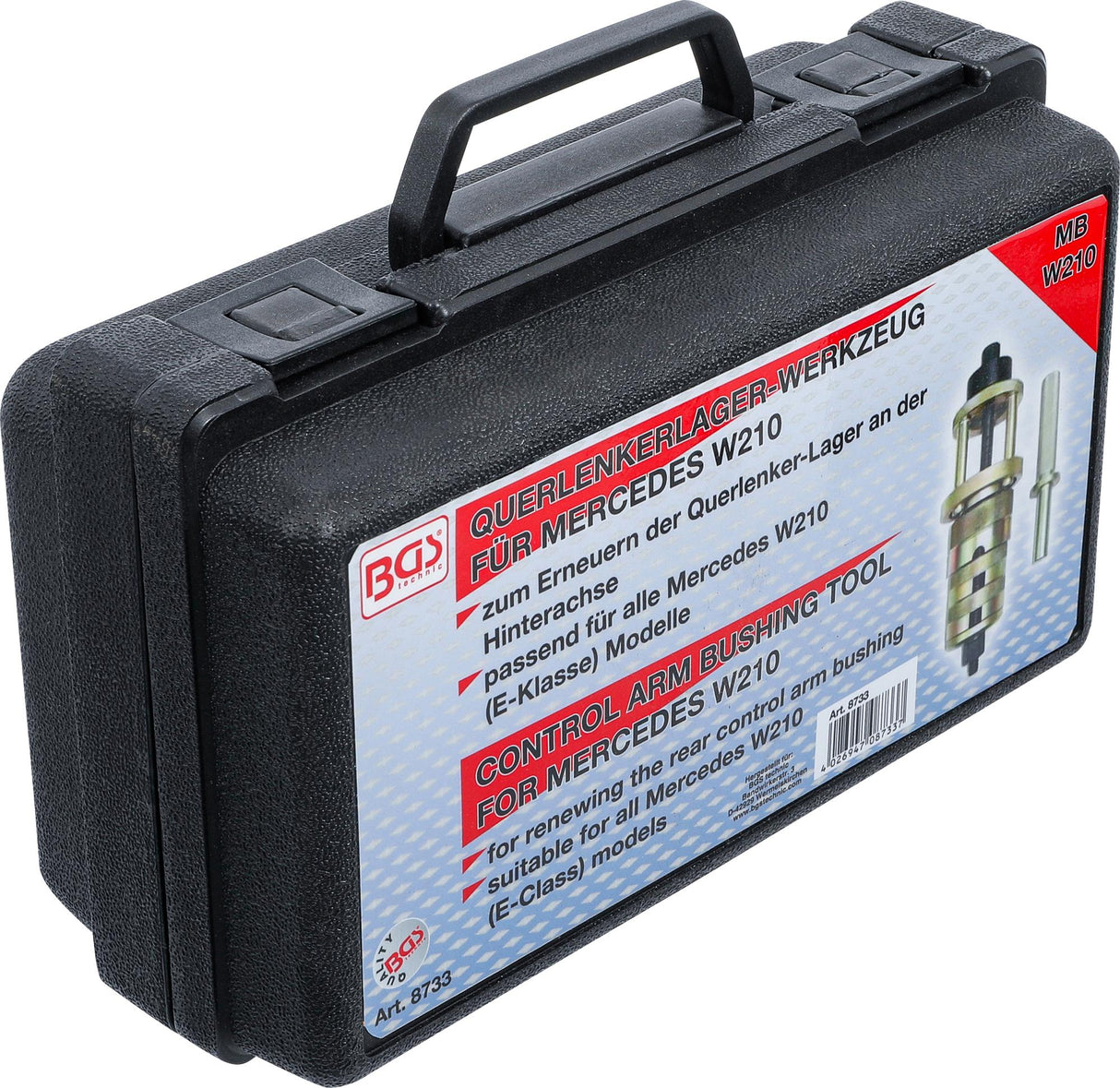Pakabos presavimo rinkinys | Mercedes-Benz W210 (8733)