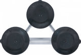 Trigubas prisisiurbiantis kėliklis | aliuminis | Ø 115 mm (7996)