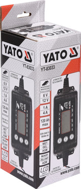 ELECTRONIC BATTERY CHARGER 6-12V 1/4A (YT-83033)
