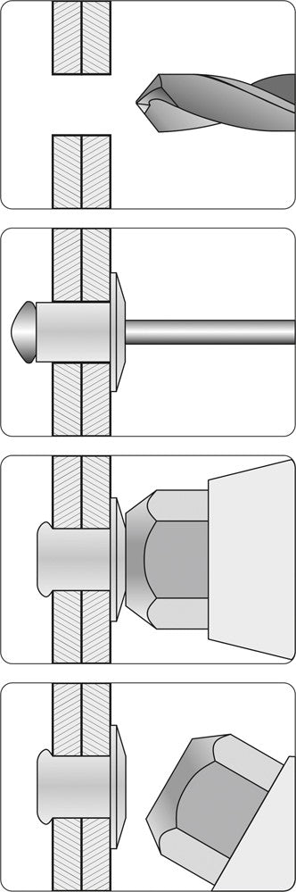 Kniediklis | Armonika | 2,4/3.2/4.0/4.8/6.4 mm (YT-36060)