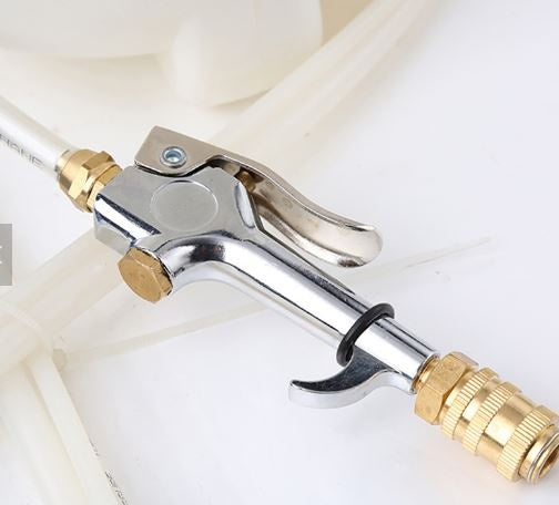 PNEUMATIC OIL FILLING AND EXTRACTION DEVICE WITH ATF ADAPTERS | 8 L | 15 PCS. (FD8L)