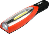 Darbo lempa | COB+1Led / 180 LUM | LED MAGNET | Aku Li-Ion (YT-08502)