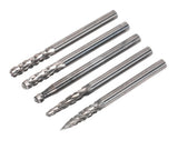 Volframo karbido frezų rinkinys | Tungsten Carbide | 5 vnt. (CB5M)