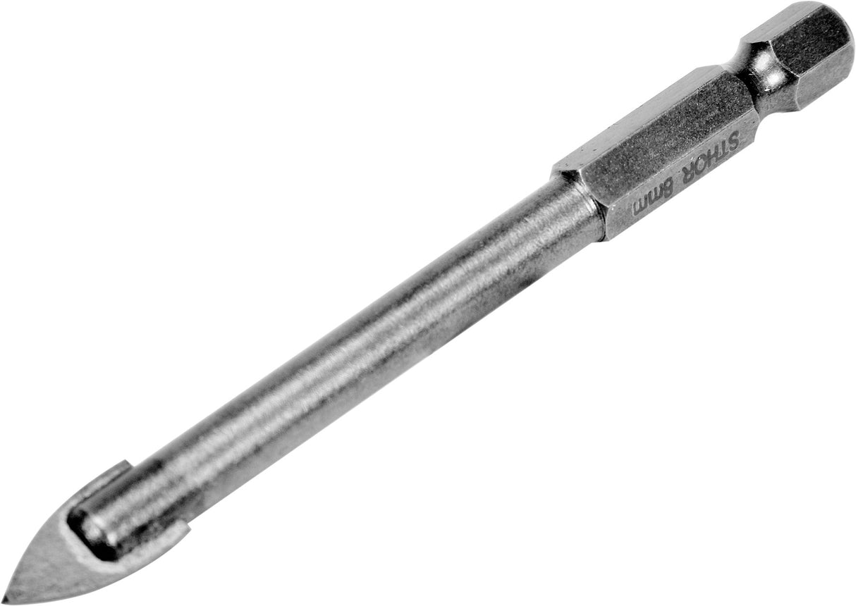 Grąžtas stiklui ir keramikai | 6.3 mm (1/4") galu | 8 mm (21704)