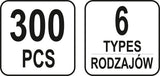 Ассортимент автомобильных клипс Opel | 300 шт.