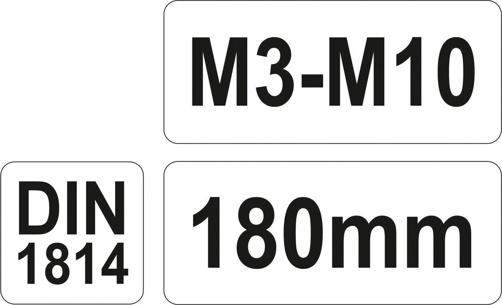Sriegiklio laikiklis M3-M10  (YT-2996)