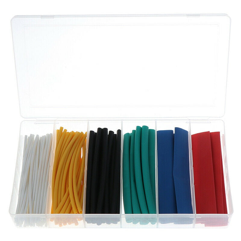 HEAT SHRINK TUBING ASSORTMENT | COLOURED | 100 PCS. (SK01142)