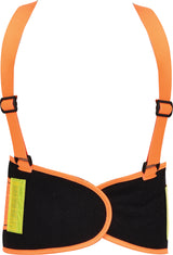 HIGH VISIBILITY BACK SUPPORT BELT,ORANGE (YT-74241)