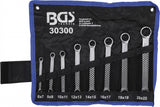 DOUBLE RING SPANNER SET | EXTRA FLAT | 6-22 MM | 8 PCS. (30300)