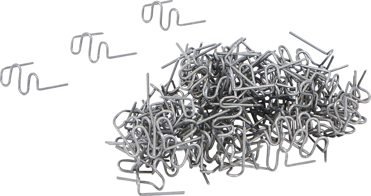 Remonto segtukų rinkinys | Bangos forma | 0,8 mm | 100 vnt. (73353B)