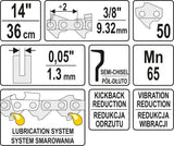 Цепь для пилы 14" 3/8" 0,05" 50 зубьев
