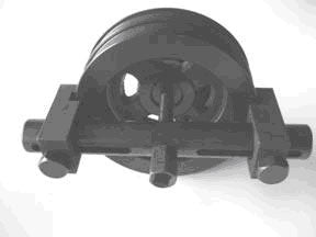 Съёмник шкива с прямыми продольными зубьями | 40 - 168 mm