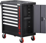 WORKSHOP TROLLEY | 7 DRAWERS | 1 SIDE DOOR | EMPTY (6058-1)