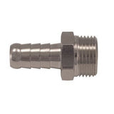 Штуцер для шланга 6 mm с резьбой 1/4" — 6 mm
