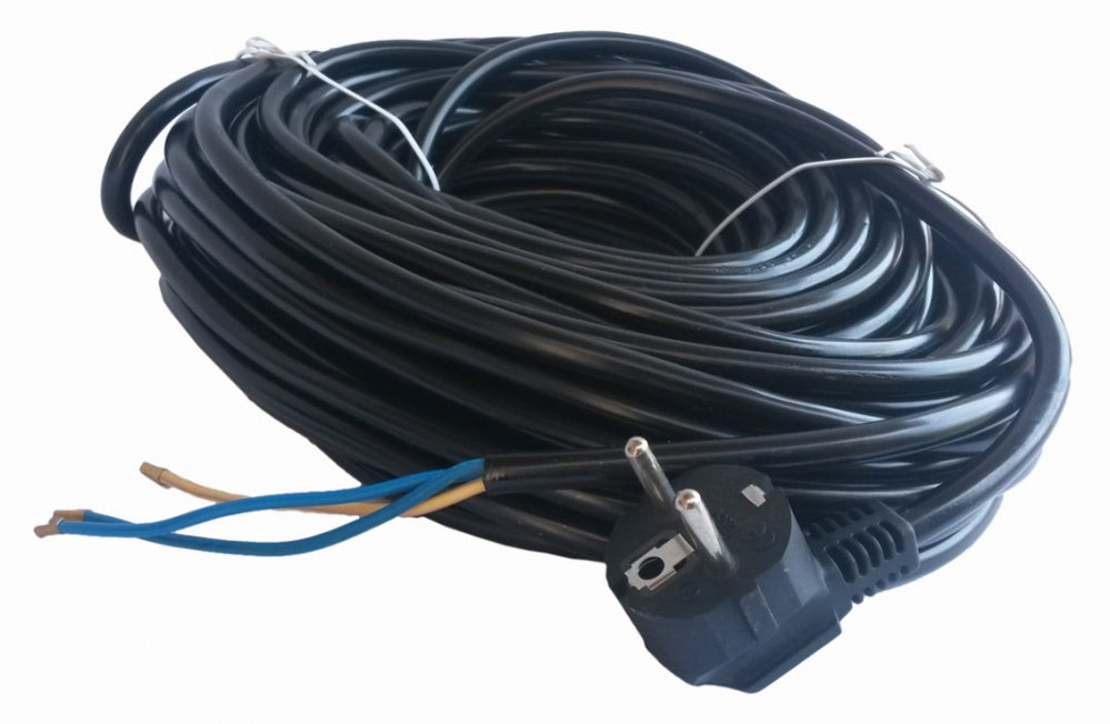 CABLE WITH PLUG WITHOUT REEL CE, 3X1.5 MM2/16A/3500W/25M/230V (EW-0025)