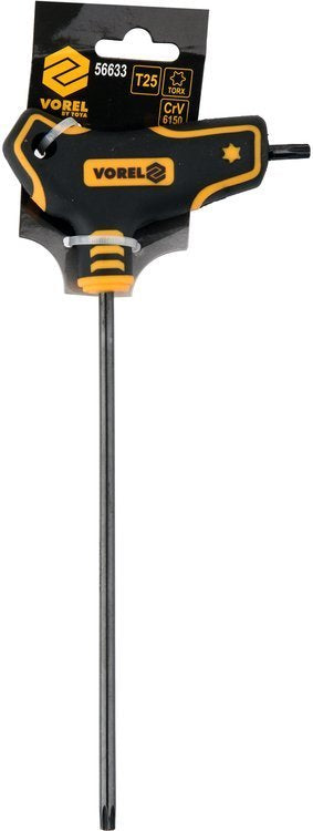 L tipo atsuktuvas su rankena | T-Star (Torx) | T25 (56633)