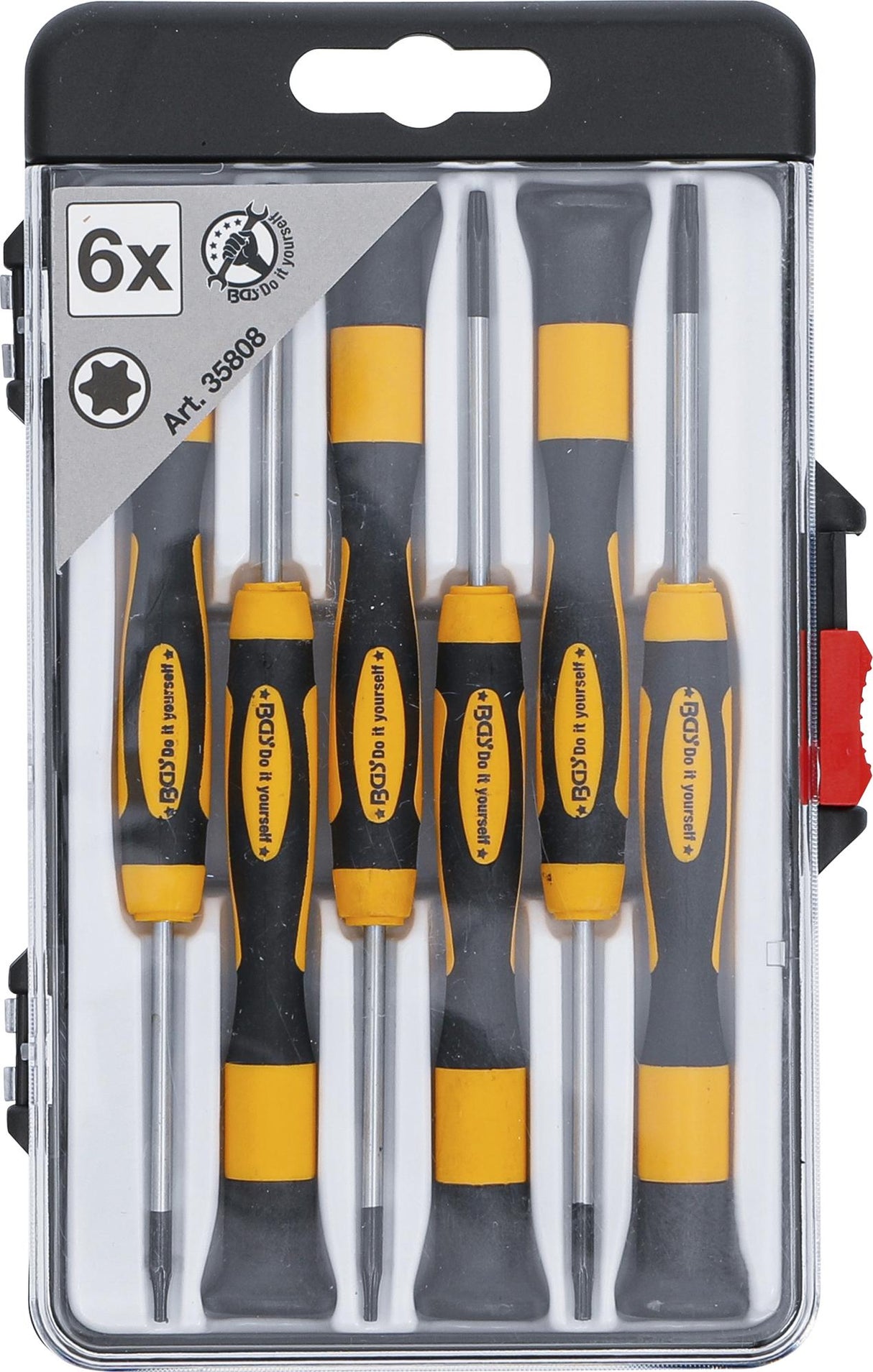 Atsuktuvų rinkinys | T-star (Torx) | 6 vnt. (35808)