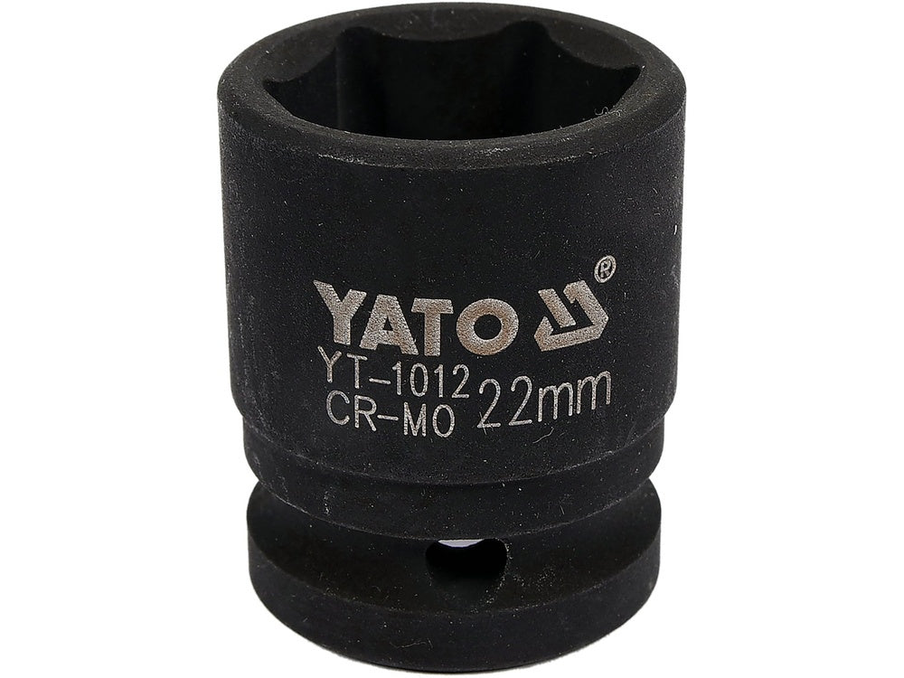 Galvutė smūginė šešiakampė | 12,5 mm (1/2") | 22 mm (YT-1012)