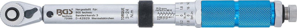 Динамометрический ключ | 6.3 mm (1/4") | 3 - 24 Nm