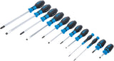 SCREWDRIVER SET | WITH 6.3 MM (1/4") INTERNAL SQUARE | 12 PCS. (7896)