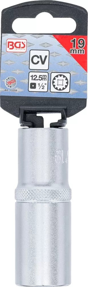 Galvutė daugiafunkcinė ilga | 12.5 mm (1/2") | 19 mm (10259)