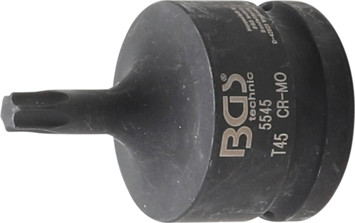 Antgalis smūginis | 20 mm (3/4") T-Star (Torx) T45 (5545)