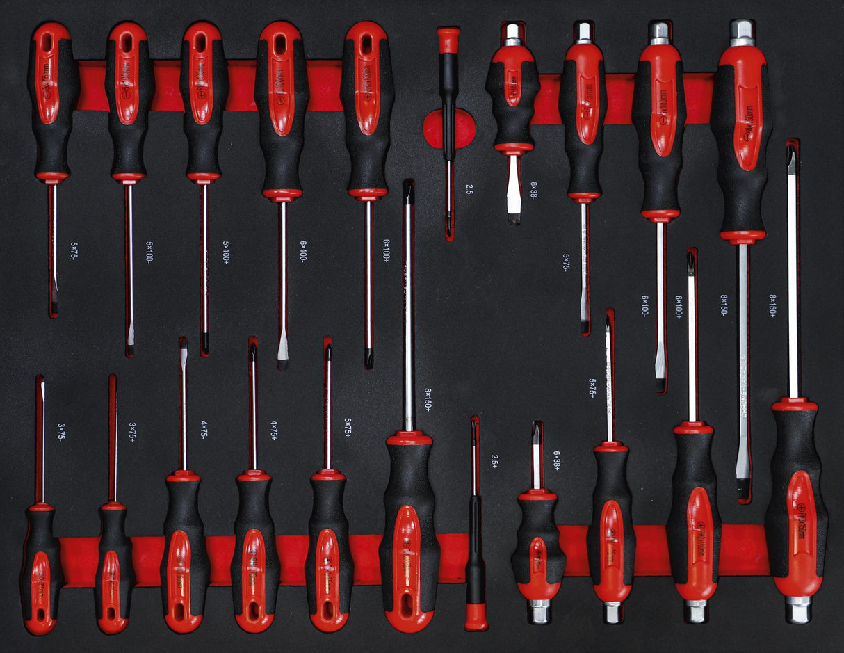 WORKSHOP TROLLEY | 7 DRAWERS | 1 SIDE DOOR | WITH 250 TOOLS (6058)