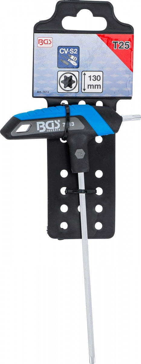 Atsuktuvas su T formos rankena | T-Star (Torx) | T25 (7613)