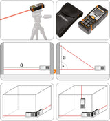 Lazerinis atstumo matuoklis | 0.05-40 m (81790)