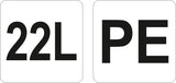 Kibiras plytelių klojėjui | 22 L (YT-54750)