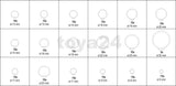 225 PCS SNAP RINGS ASSORTMENT EXT/INT (YT-06882)