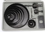 Grąžtų karūnų rinkinys | 19-127 mm | 16 vnt. (ES22302)