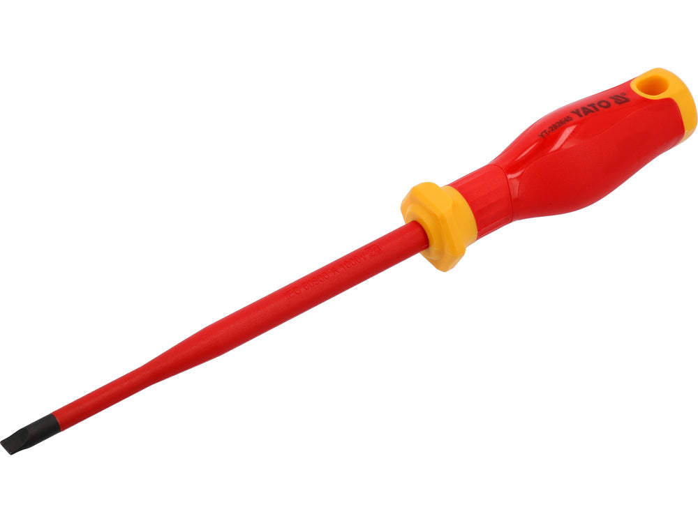 EXTRA SLIM INSULATED SCREWDRIVER 6.5X150MM (YT-282645)