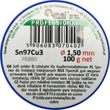 Lydmetalis minkštas | Ø 1.5 mm | 100g (76880)