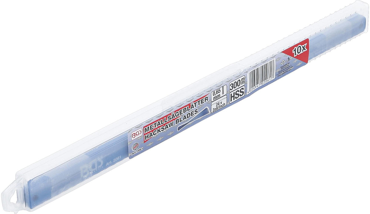 Полотна для резки металла | гибкие HSS | 13 x 300 mm | 10 шт.