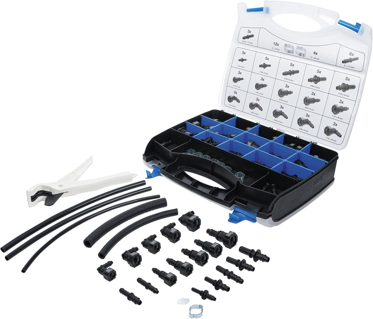 PLASTIC PIPE & CONNECTOR ASSORTMENT | 95 PCS. (6776)