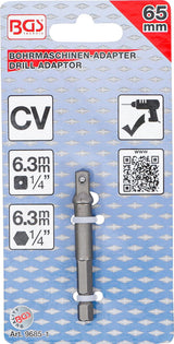 Adapteris | 6,3 mm (1/4") / 6,3 mm (1/4") (9685-1)