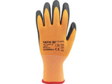SAFETY GLOVES TOUCHSCREEN FINGERS NITRILE S. 8 (YT-74754)