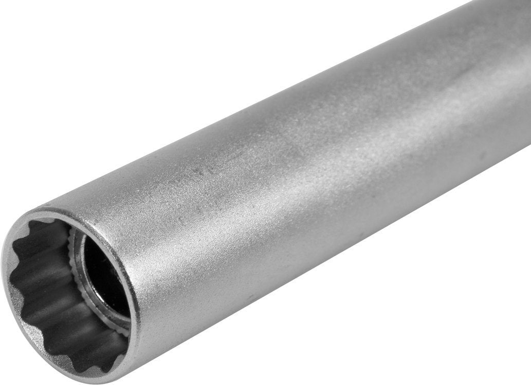 Galvutė žvakėms 12 kampų | ypač ilga | magnetinė | 10 mm (3/8") | 16 mm (YT-38522)