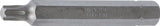 Antgalis | ilgis 75 mm | 10 mm (3/8") storis | T-Star (Torx) T40 (4572)