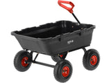 Sodo vežimėlis su savivarčiu XL 350 kg, 10 colių ratai (YT-86960)