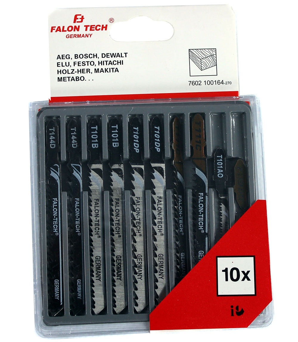 JIGSAW BLADE SET FOR ELECTRIC JIGSAW | 10 PCS. (ES20410)